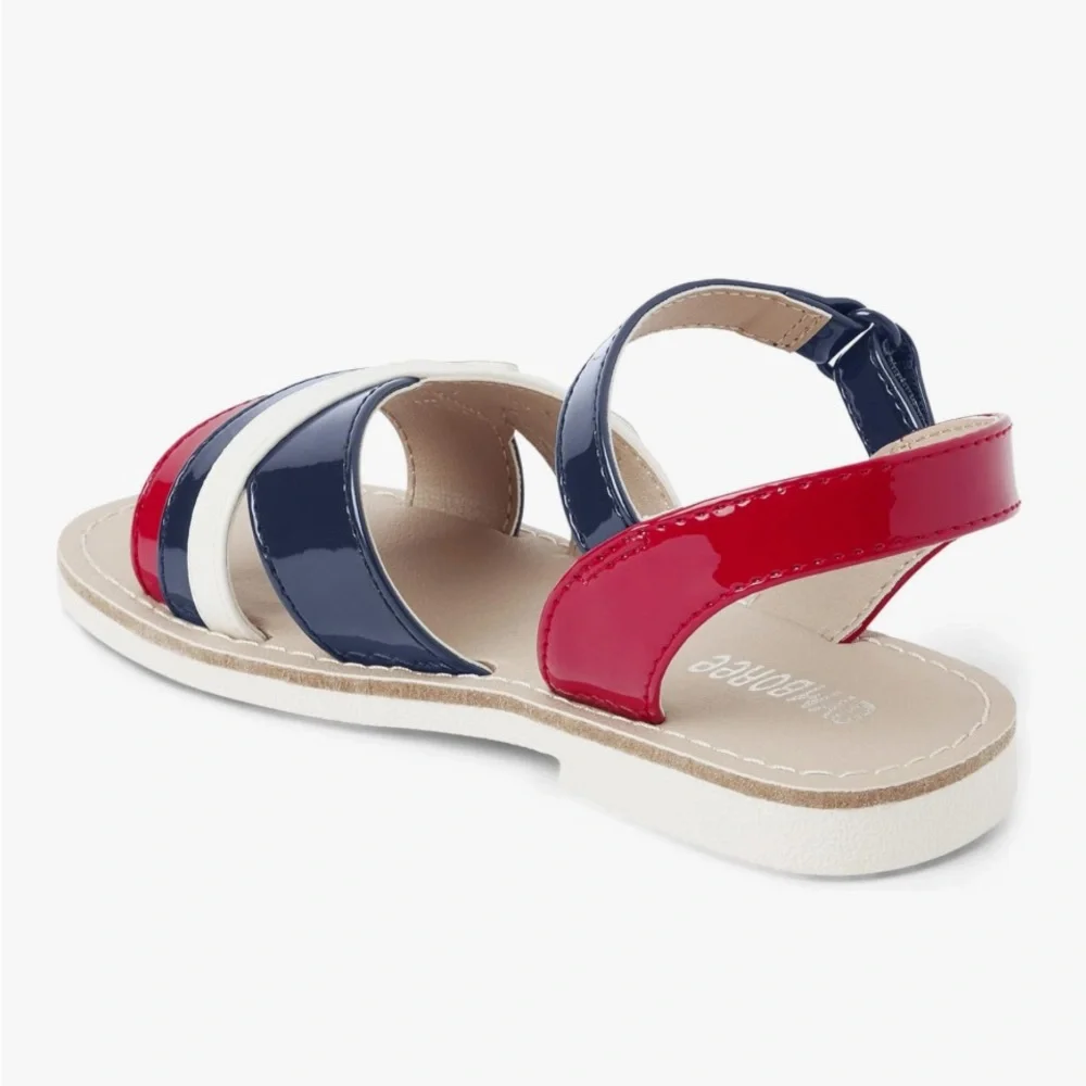 Gymboree Patriotic Sandals 8T